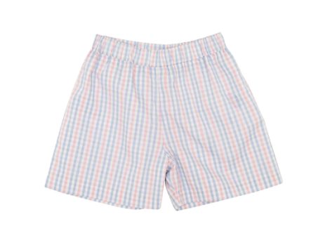 Shelton Shorts - Sir Proper Signature Plaid/Park City Periwinkle - Breckenridge Baby