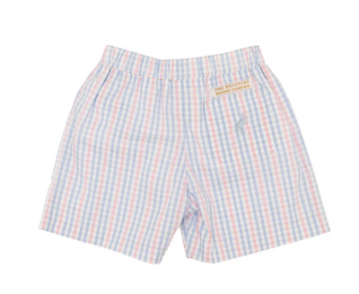 Shelton Shorts - Sir Proper Signature Plaid/Park City Periwinkle - Breckenridge Baby