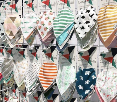 Copper Pearl Bandana Bibs (Multiple Styles Available) - Breckenridge Baby