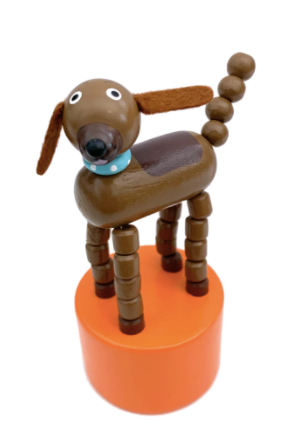 Dog Push Puppet - Breckenridge Baby