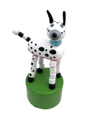 Dog Push Puppet - Breckenridge Baby