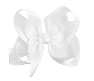Satin Bow with Knot (Multiple Colors & Sizes Available) - Breckenridge Baby