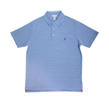 Croquet Party Polo - Rockefellar Royal Stripe - Breckenridge Baby