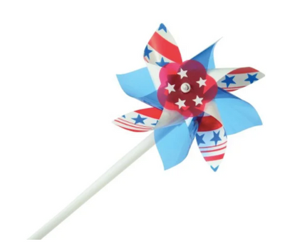 Patriotic Pinwheels - Breckenridge Baby