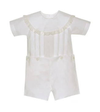 White Heirloom Bennett Botton On - Breckenridge Baby