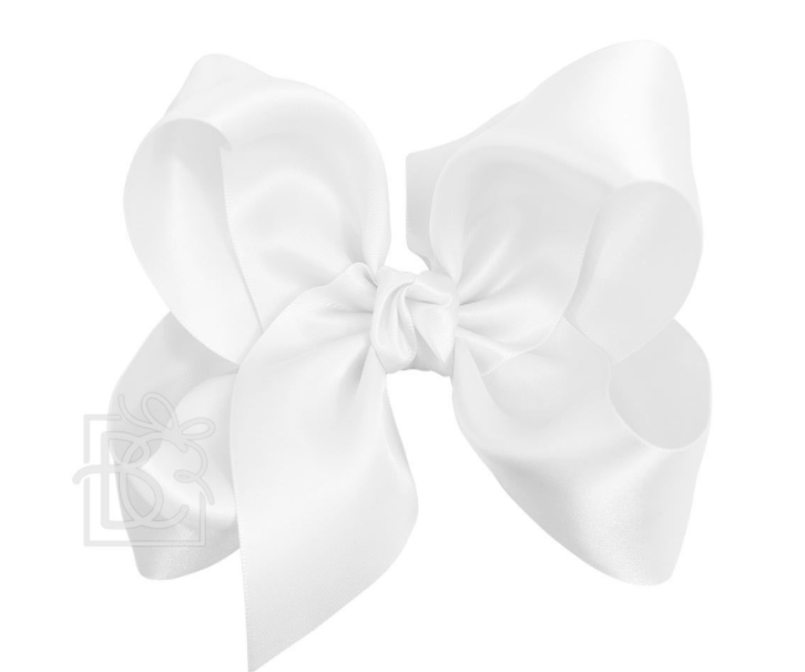 Satin Bow with Knot (Multiple Colors & Sizes Available) - Breckenridge Baby