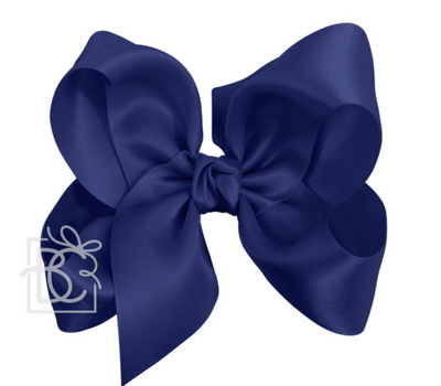 Satin Bow with Knot (Multiple Colors & Sizes Available) - Breckenridge Baby