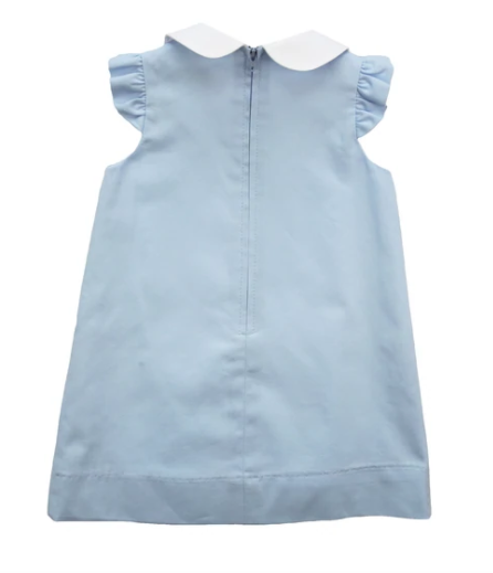 Finewale Pique Dress With Castle - Breckenridge Baby