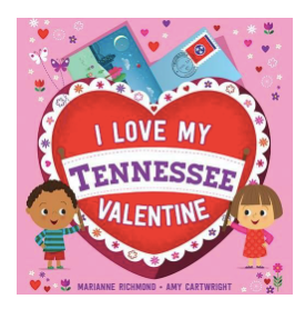 I Love My Tennessee Valentine Board Book - Breckenridge Baby