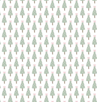 Julia Pajama Pant Set - Tiny Trees Pink - Breckenridge Baby
