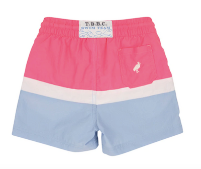 Country Club Colorblock Trunk - Hamptons Hot Pink - Breckenridge Baby