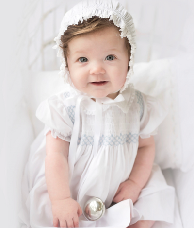 Vintage Smocked Bodice Dress - Breckenridge Baby