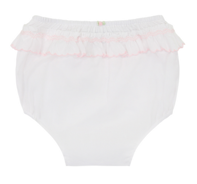 Secret Garden Bloomers (Available in Pink and White) - Breckenridge Baby