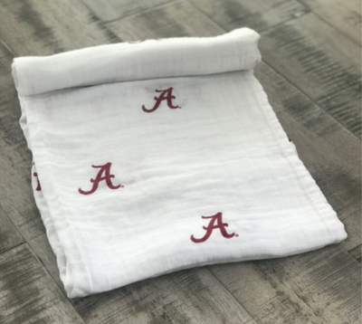 University Of Alabama Swaddle Blanket - Breckenridge Baby