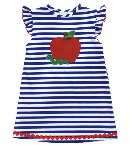 A Is For Apple Knit Dress - Breckenridge Baby