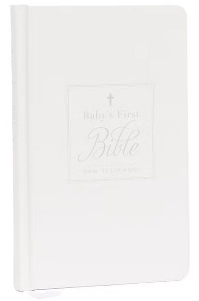 KJV Baby's First New Testament - Hardcover - White - Breckenridge Baby