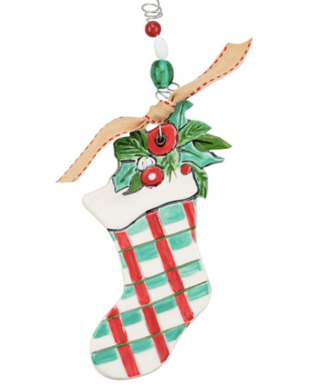Stocking Flat Ornament - Breckenridge Baby