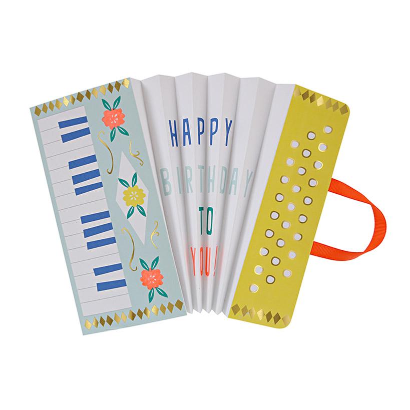 Accordian Card Greeting - Breckenridge Baby