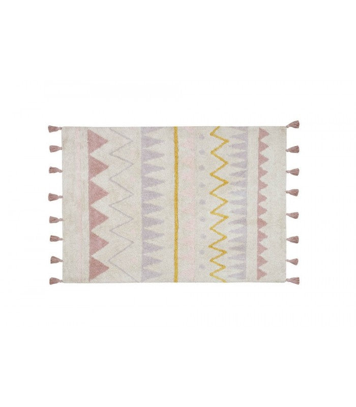 Azteca Natural Rug - Vintage Nude - Breckenridge Baby