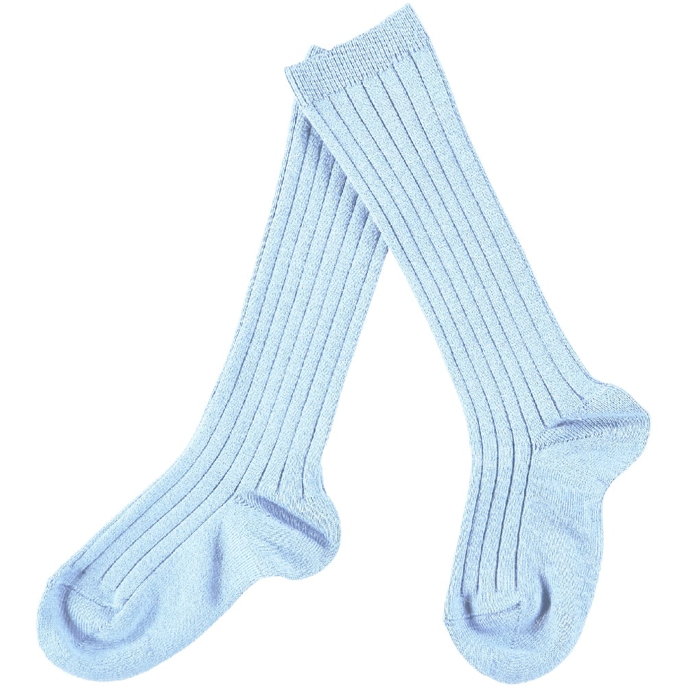 Condor Ribbed Knee Socks (red , blue, and pink available. - Breckenridge Baby