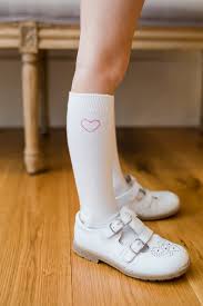 Embroidered Socks - Assorted Styles (Pink Heart, Pumpkin, Trees, Bees, Reindeer) - Breckenridge Baby