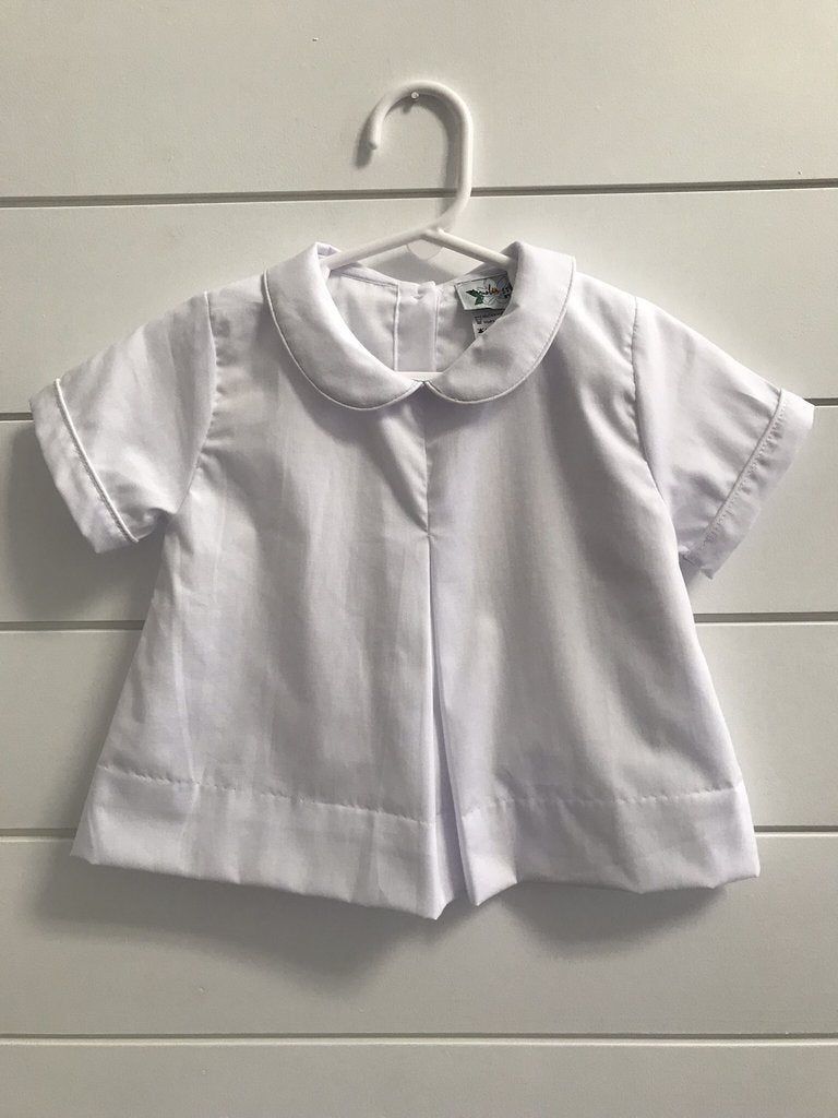 Magnolia Steel Boys Pleat Top - Breckenridge Baby