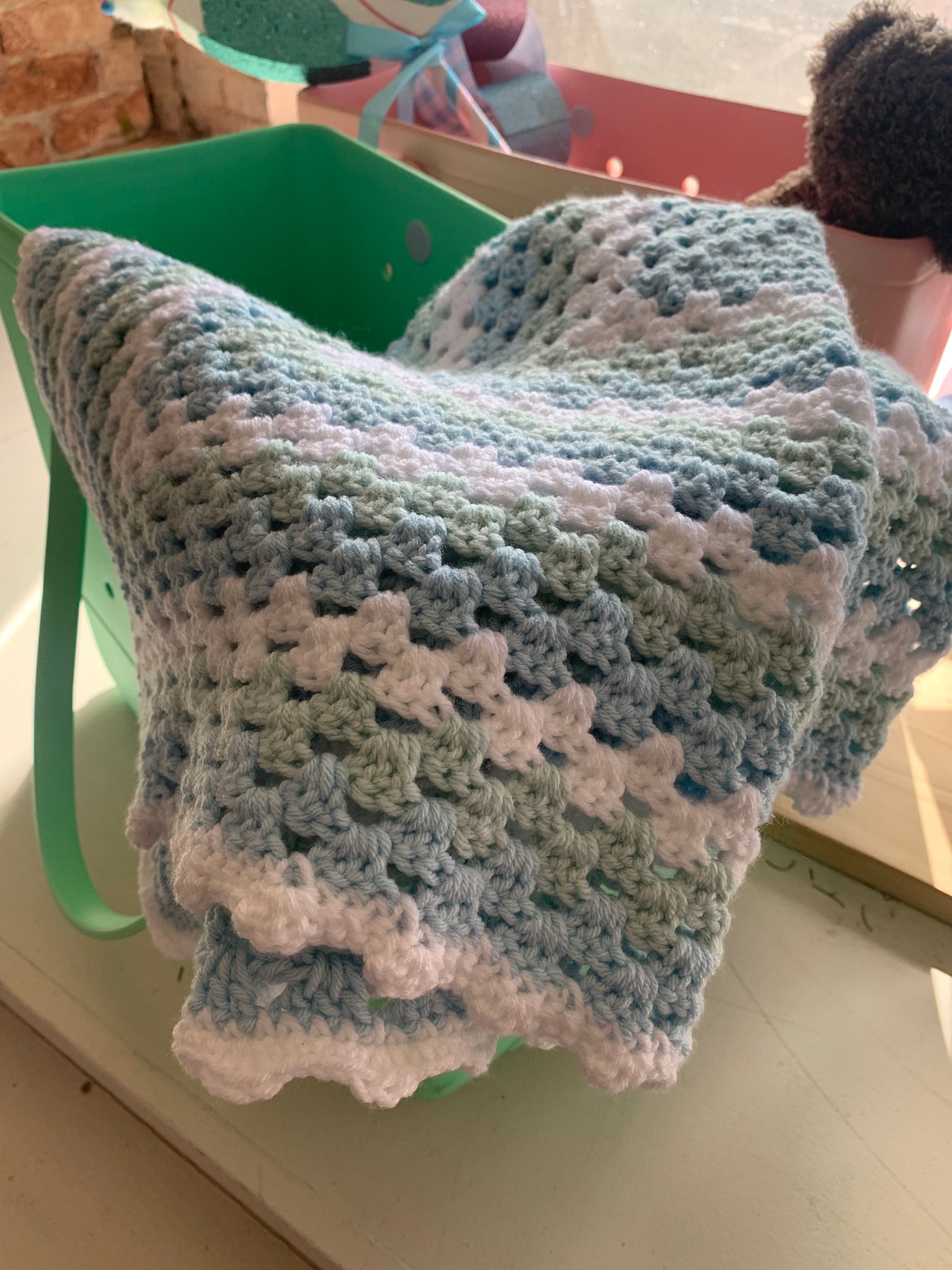 Boy's Crochet Blanket - Breckenridge Baby