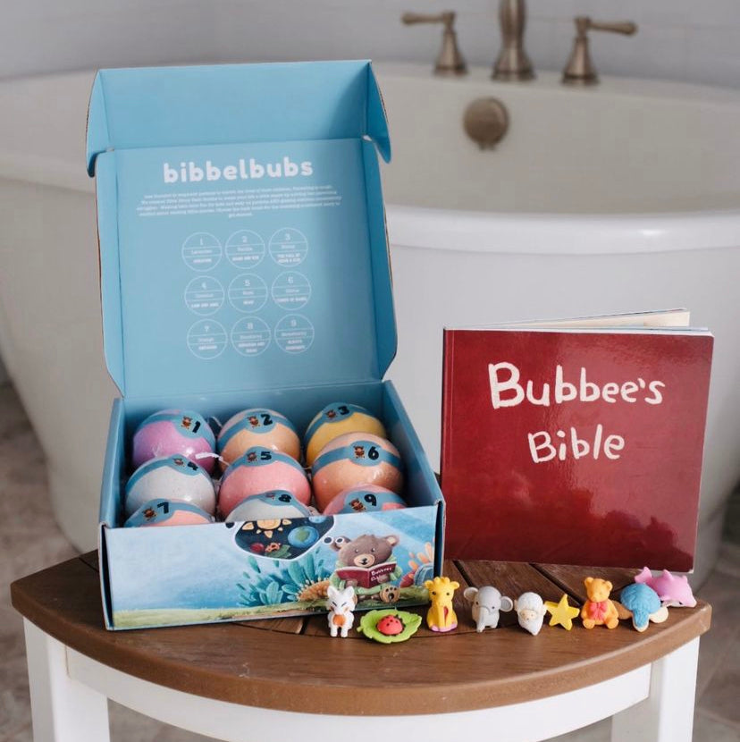 Bibbelbubs Bible Bath Bomb Box - Breckenridge Baby