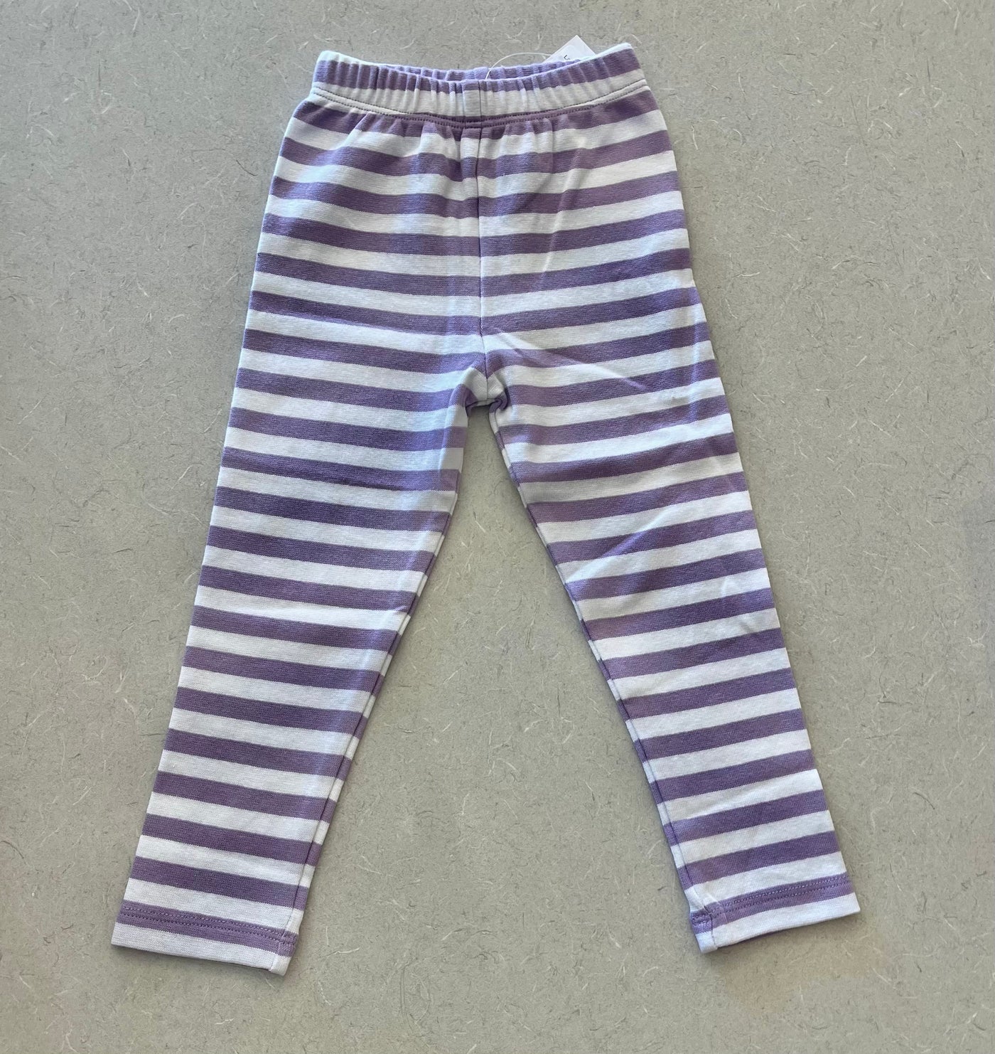 Lavender Stripe Leggings - Breckenridge Baby