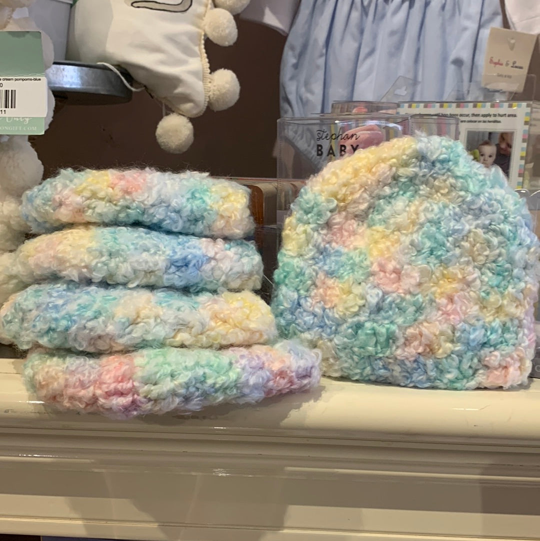 Crochet Baby Hat - Pastels - Breckenridge Baby