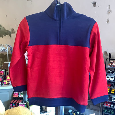 Hastings Half-Zip - Red - Breckenridge Baby