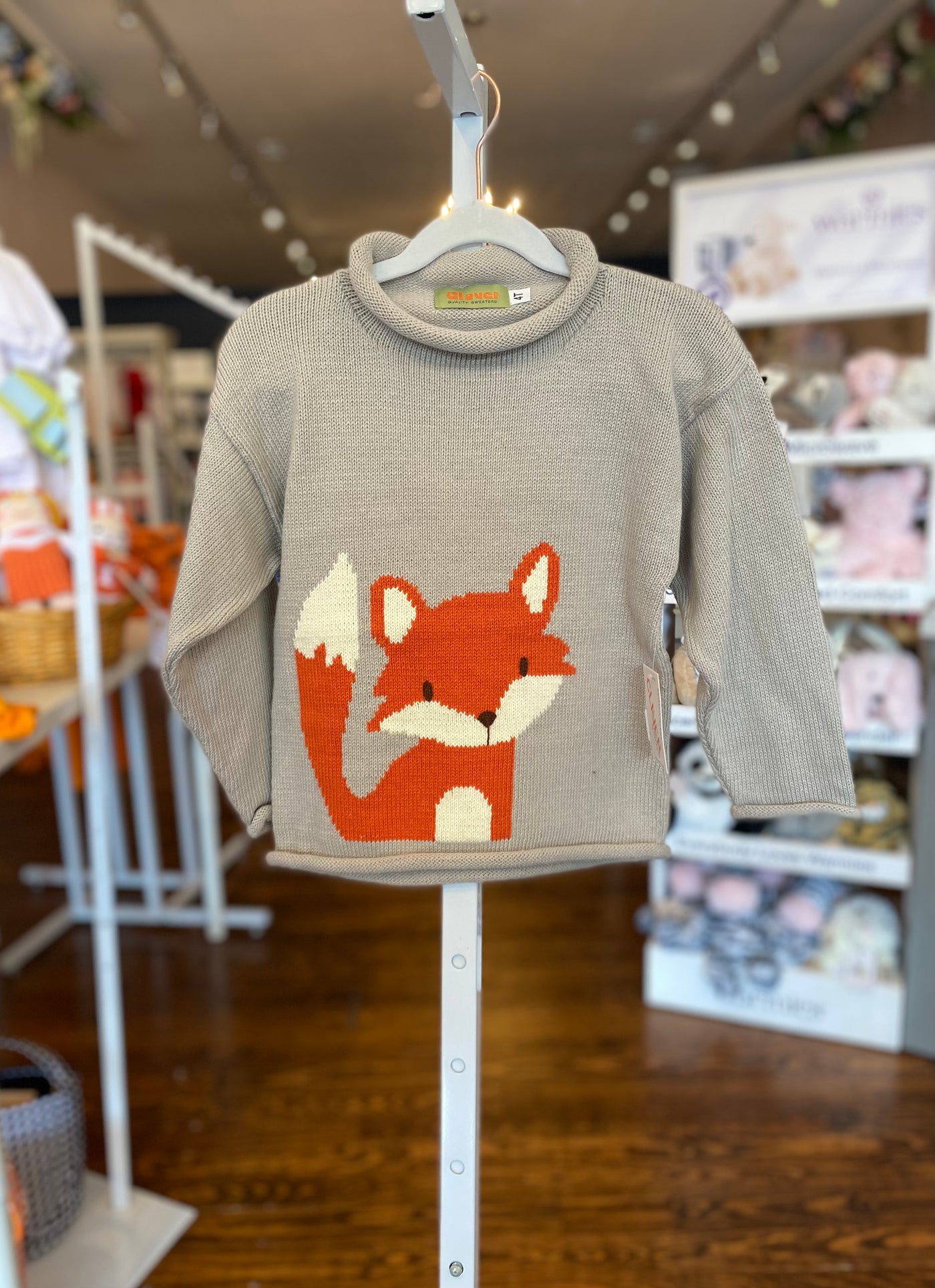 Grey Fox Sweater - Breckenridge Baby