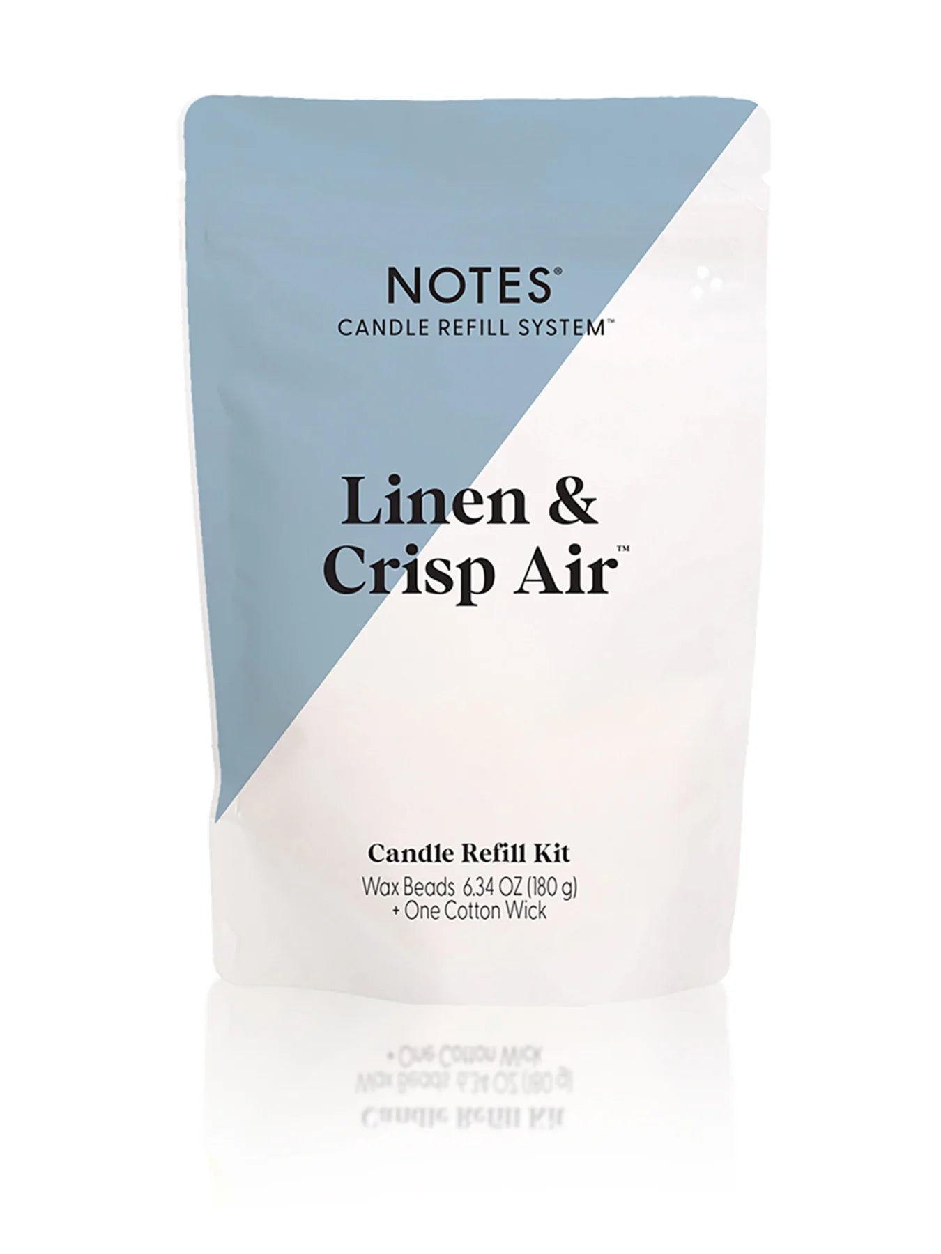 Sustainable Candle Refill Kit - NOTES Linen & Crisp Air - Breckenridge Baby