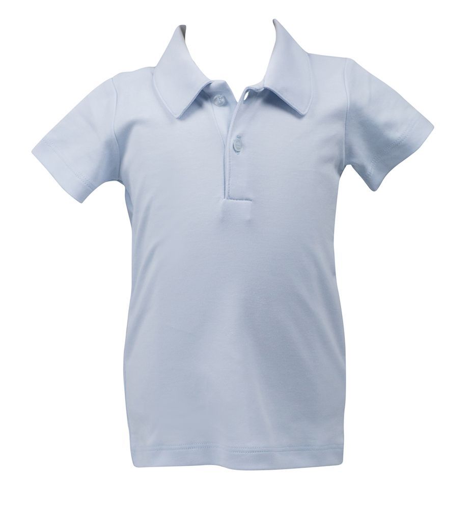 Light Blue Polo Shirt - Breckenridge Baby