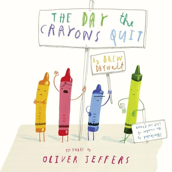 THE DAY THE CRAYONS QUIT BOOK - Breckenridge Baby