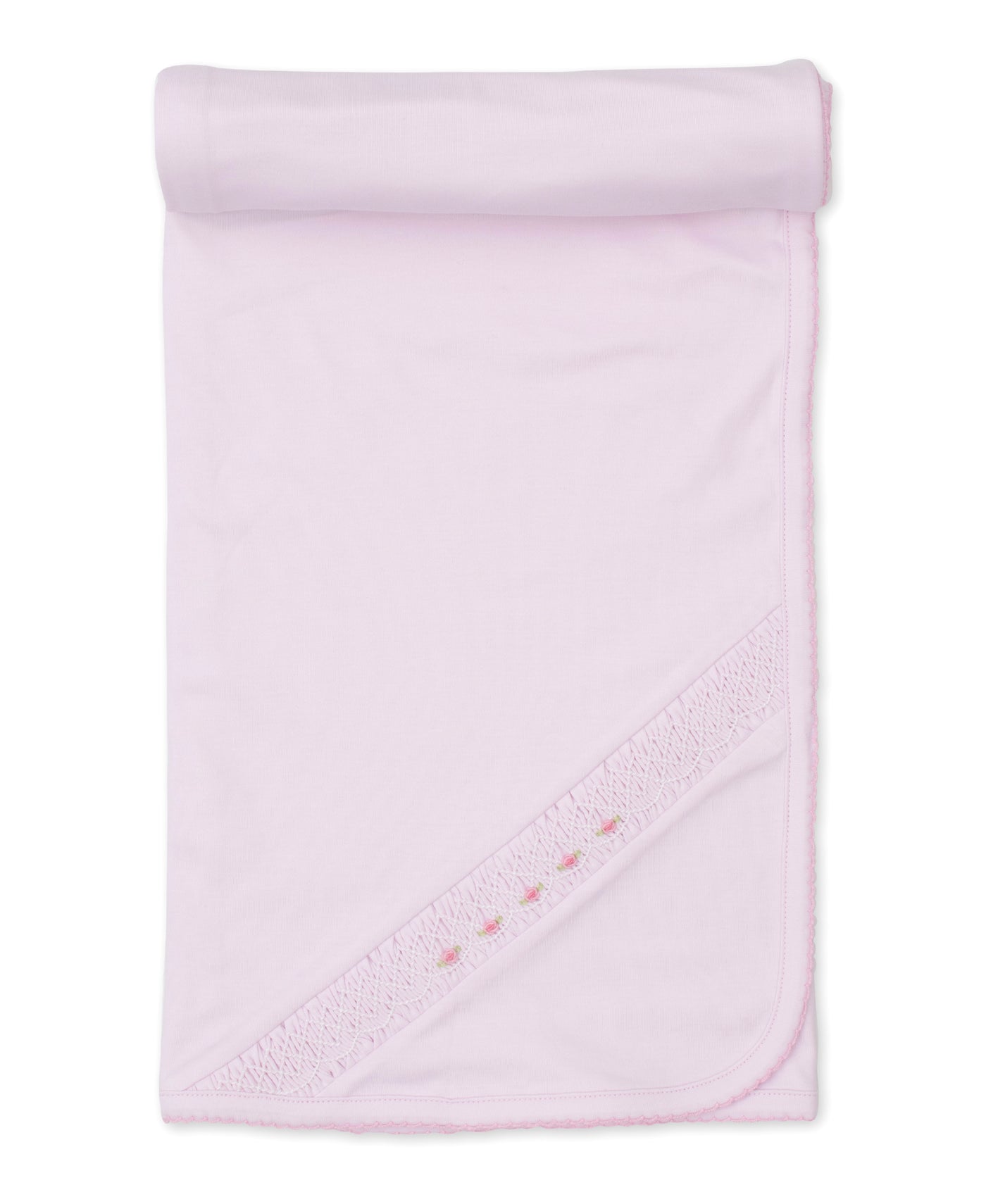 CLB Summer Blanket with Hand Smocking (2 Colors Available) - Breckenridge Baby